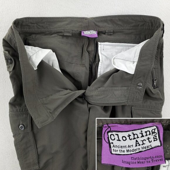 Clothing Arts Cargo Pants Pick-Pocket Proof Anti-Theft P^cubed Men's 36x30 - Picture 4 of 12